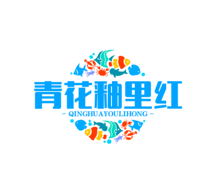 青花釉里红玉壶春瓶